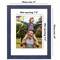 Americanflat Picture Frame with Wide Molding with Mat - Modern Wide Picture Frame - Plexiglass Cover - Hanging Hardware - Includes Easel